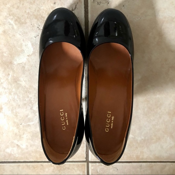 Gucci Patent Stilleto Platform Pump - Picture 7 of 11